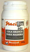 Cola branca p/madeira Nacifix 1/2 Kg